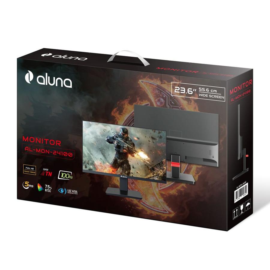 Monitor Aluna 24 SLIM Plano Full Hd Va 1080p 100hz