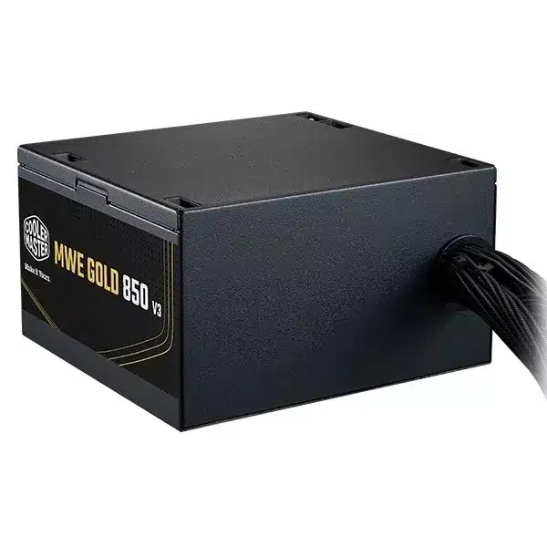 Fuente Cooler Master Mwe Gold 850w V3 80 Plus Gold Color Negro