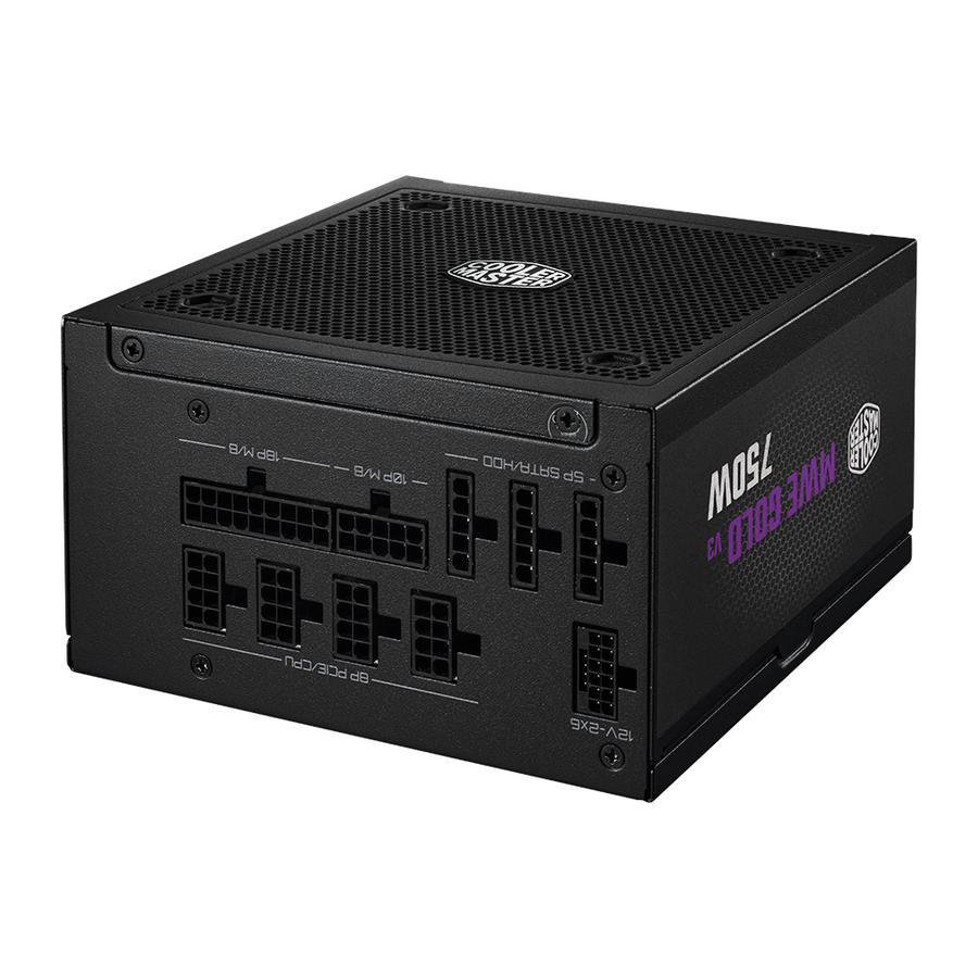 FUENTE 750W COOLER MASTER 80+ GOLD MWE ATX 3.1 FM