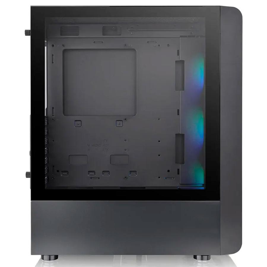 GABINETE THERMALTAKE S200 PLUS TG ARGB BLACK TEMPERED GLASS