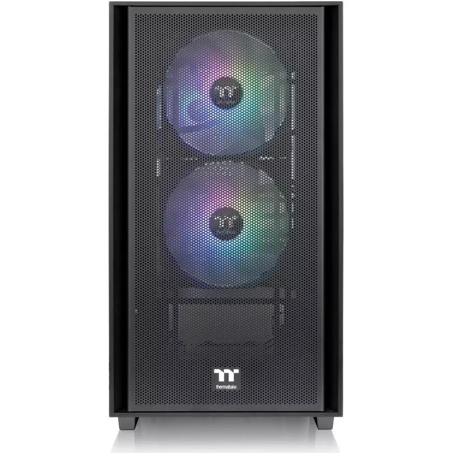 GABINETE GAMER THERMALTAKE VERSA H16 TG ARGB BLACK TEMP GLASS