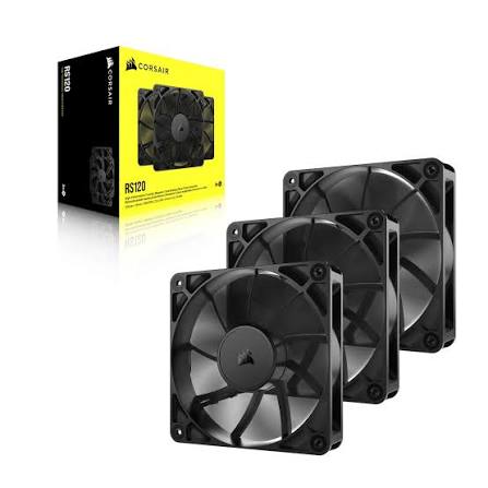 Fan Cooler Corsair Rs120 120Mm Triple Pack Black