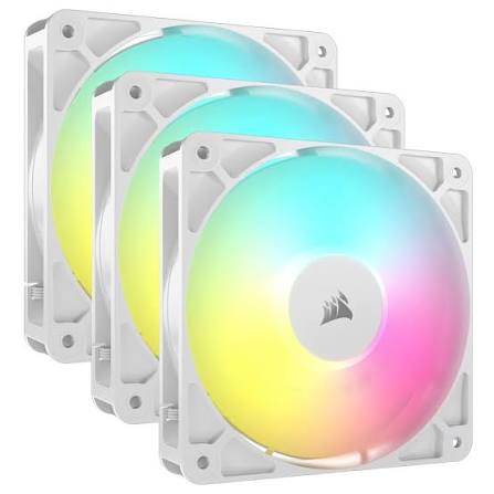 Fan Cooler Corsair Rs120 120Mm Triple Pack White