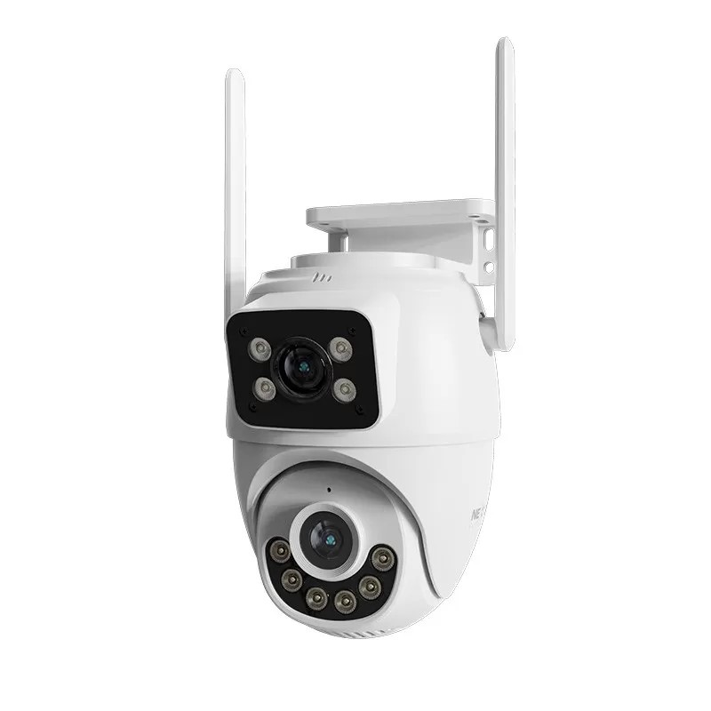 Cámara Inteligente Wi-Fi De Doble Lente Ptz Nexxt Home