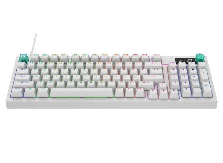 Teclado Logitech G316 X 98 Mechanical Gaming Keyboard Blanco