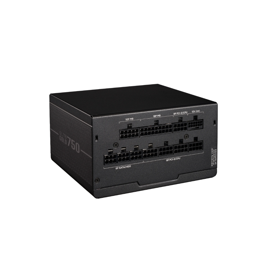 FUENTE COOLER MASTER 750W 80+ GOLD AWO CORD ATX 3.1 MODULAR