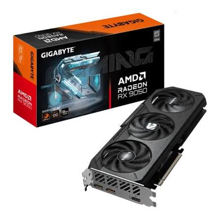 Placa De Video Gigabyte Radeon Rx 9050 Gaming Oc 8G Gddr6