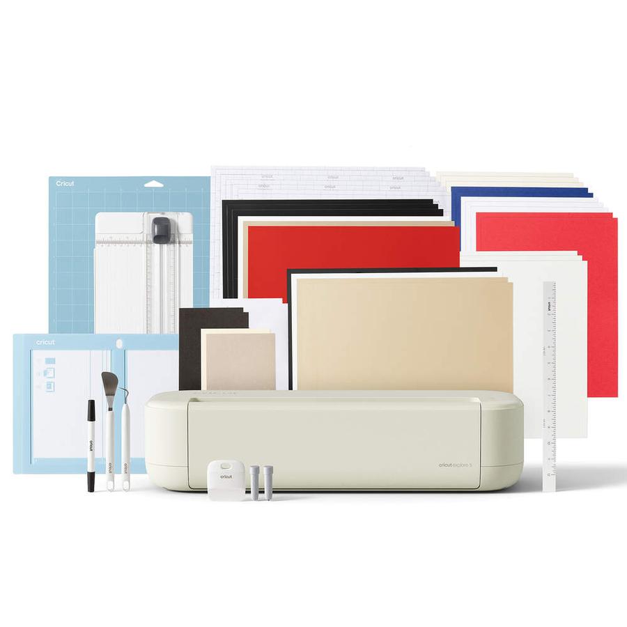 Plotter De Corte Cricut Explore 5 Con Kit Esencial Crema