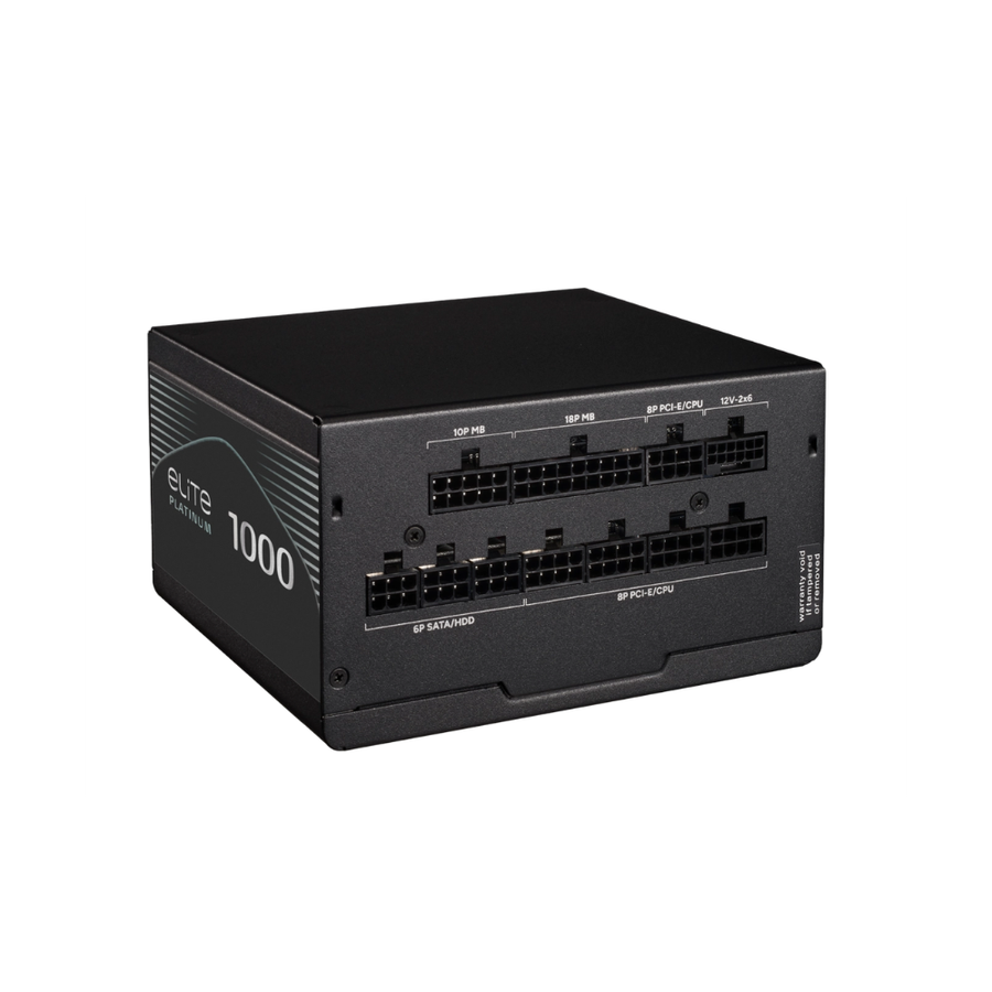 Fuente Cooler Master ELITE 80+ Platinum 1000W FM BL W/AR Cord