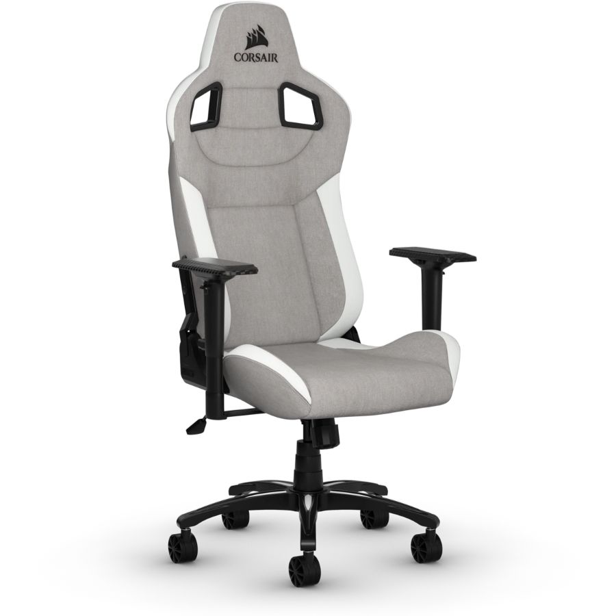 Silla Gamer Corsair T3 Rush Grey / White