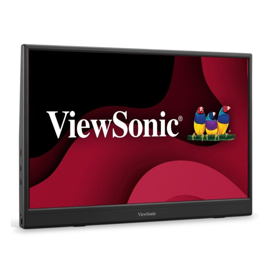 Monitor Viewsonic Portatil VA1653 IPS FHD 15.6