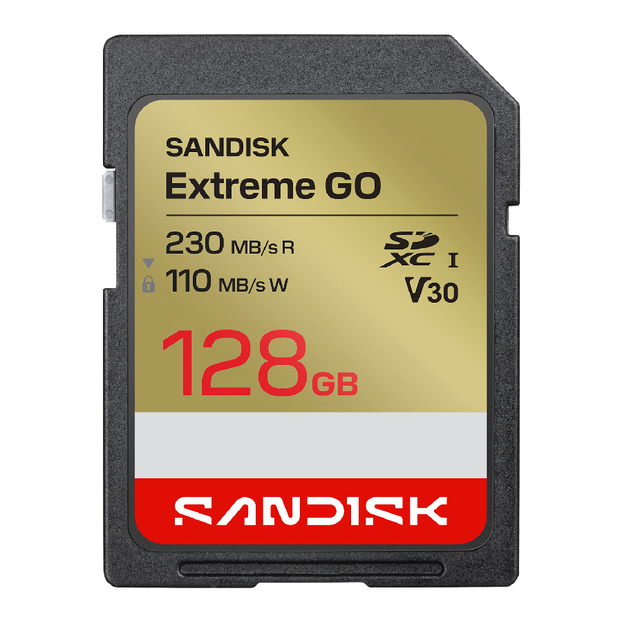 Tarjeta Sd Sandisk Extreme Go Uhs-I - 128Gb 230 Mb/S