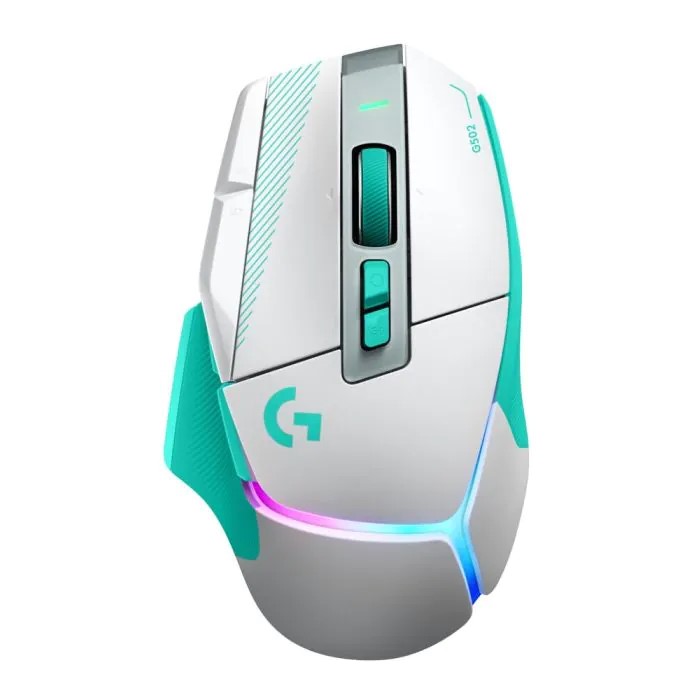 Mouse Gamer Inalámbrico Logitech G502 X PLUS Menta