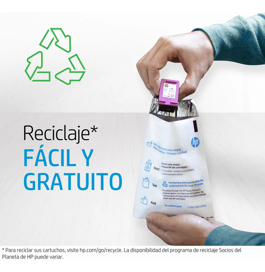 Cartucho Hp 938 Negro 4S6X8PL  Imp9110/9120/9130/9720/9730