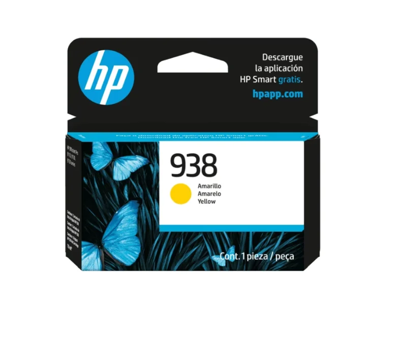 Cartucho HP 938 Amarillo 4S6X7PL  Imp9110/9120/9130/9720/9730