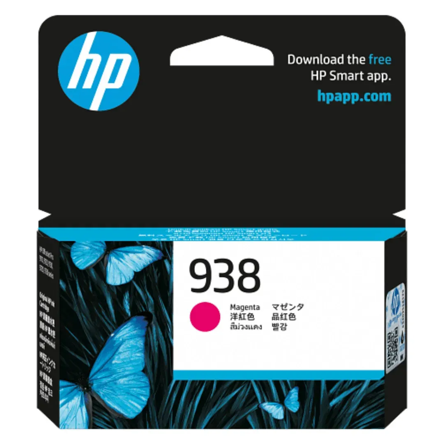 Cartucho Hp 938 MAGENTA 4S6X6PL  Imp9110/9120/9130/9720/9730