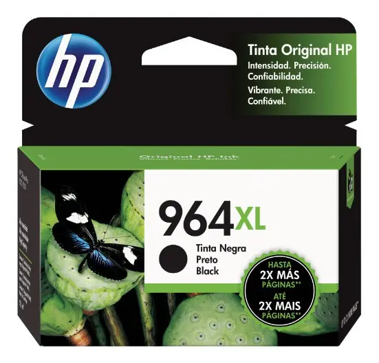 Cartucho Hp 964xl Negro 51ml OfficeJet Pro 9010 Y 9020 3JA57AL