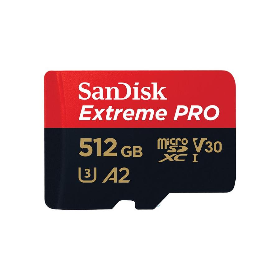 Memoria Micro Sd 512 Gb Sandisk Extreme Pro UHS-I Con Adaptador