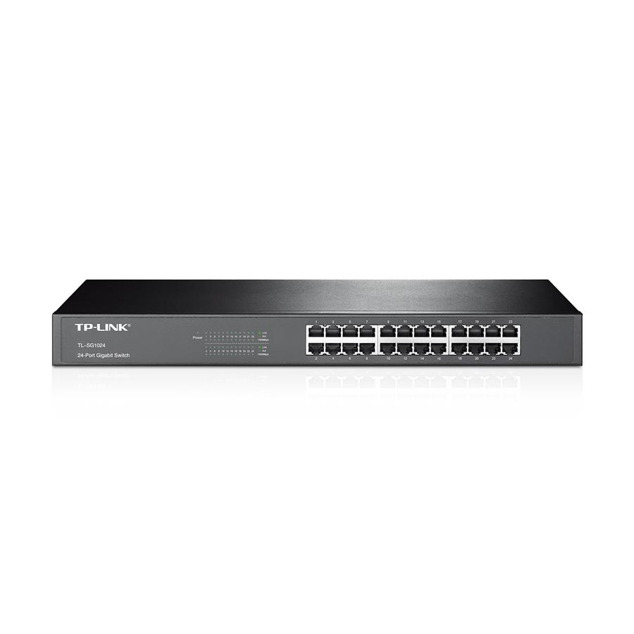 Switch 24 Ports 10/100/1000 Rackeable (Tl-Sg1024) Tp-Link