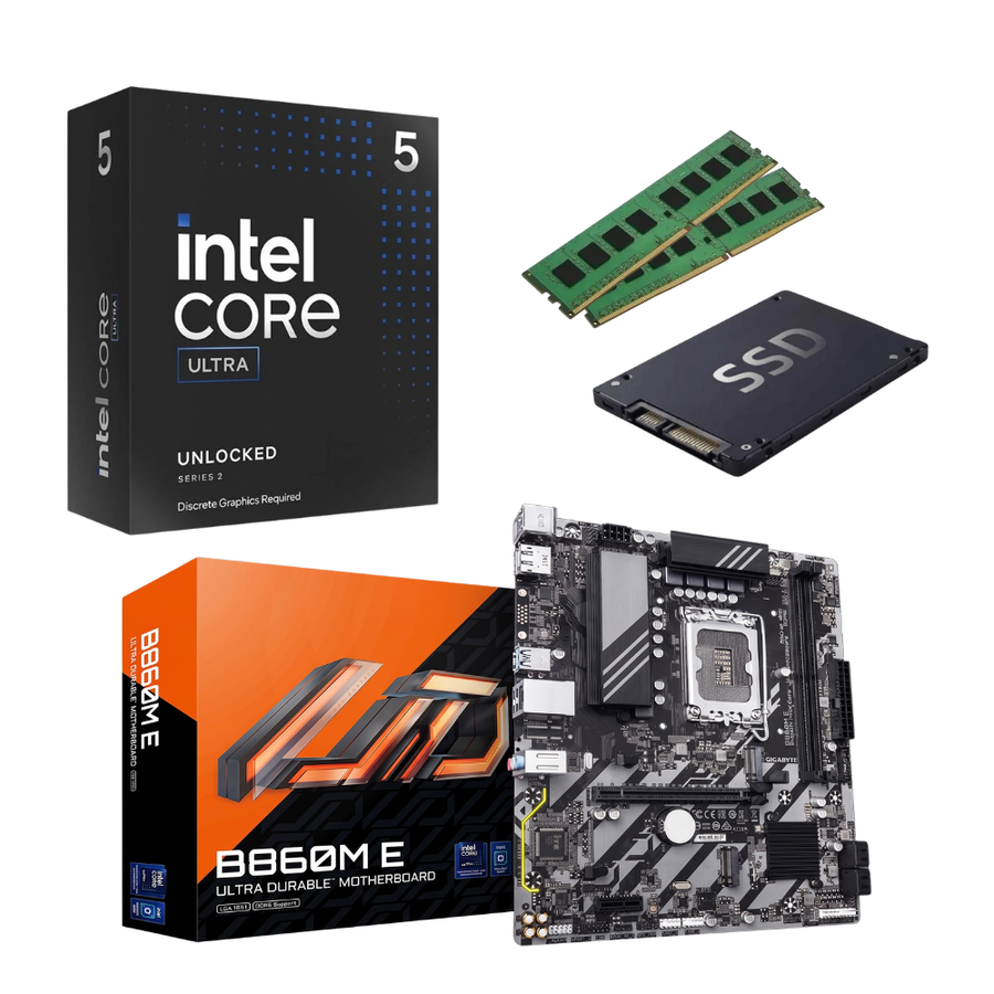 Combo Pc Ecovision Intel Ultra 5 250KF + 32 GB + 1 TB