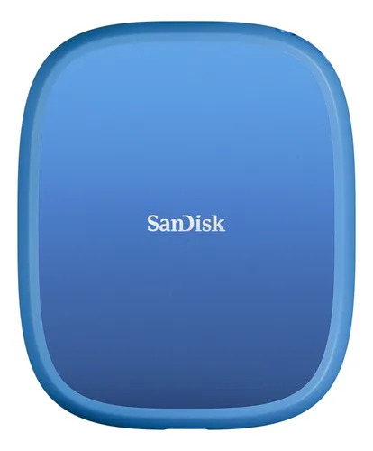 Disco Ssd Externo Sandisk Creator 1tb Usb 3.2 Color Azul
