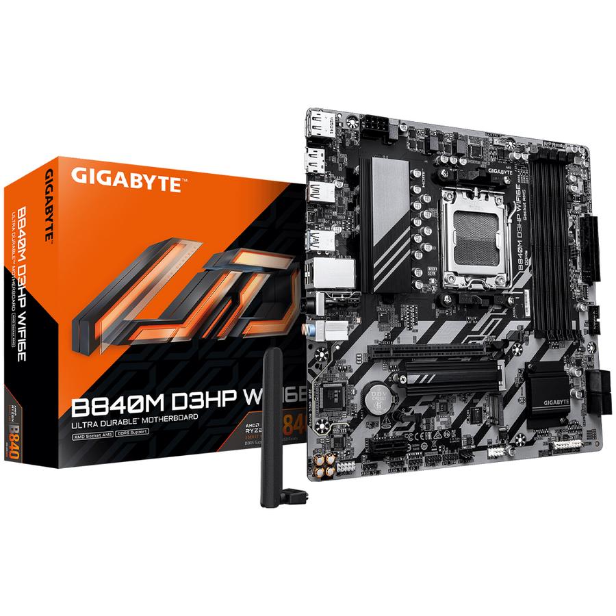 Mother Gigabyte B840M D3Hp Wf6E Socket Am5