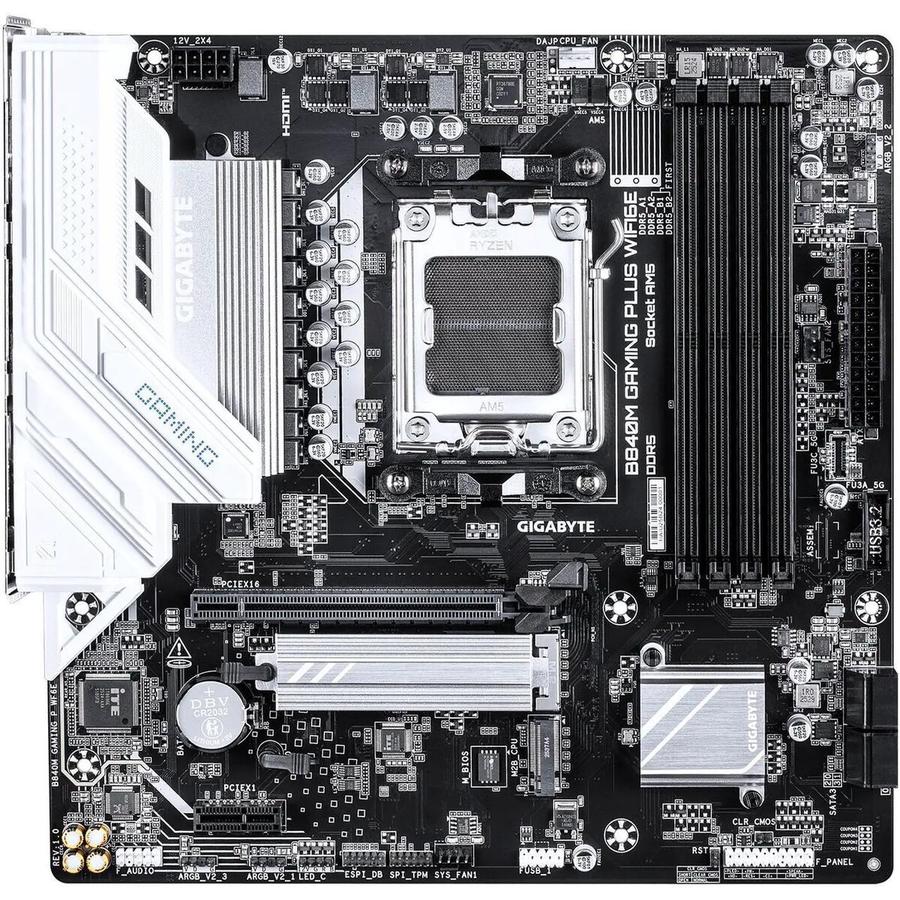 Mother Gigabyte B840M Gaming Plus Wifi6E Socket Am5