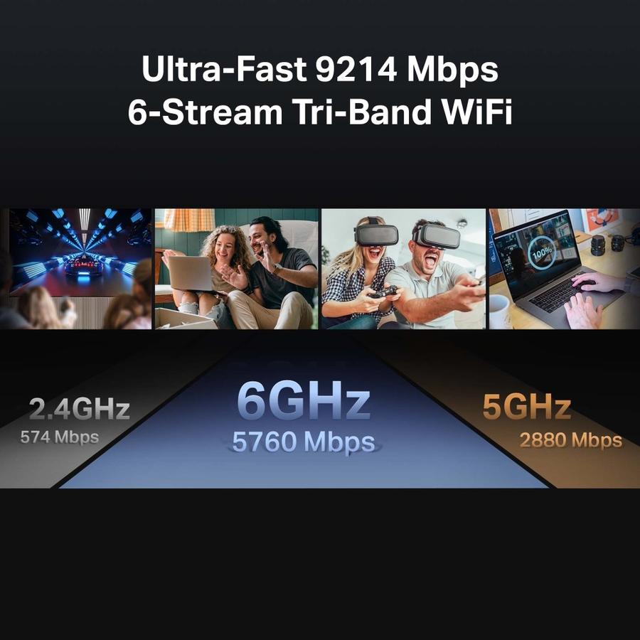 ARCHER BE550 BE9300 Wifi 7 Tribanda MultiGigabit Tp-Link (0141) — foto 2